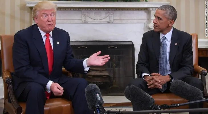Trump acusa a Obama de estar detrás de las protestas en su contra 