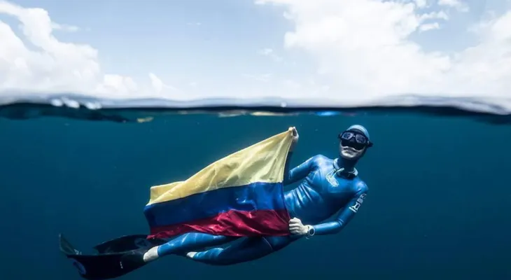El secreto Sofía Gómez Uribe, la colombiana que rompió el récord mundial de apnea