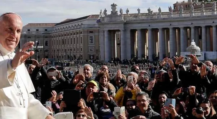 El papa Francisco pide a la humanidad ser más tolerante