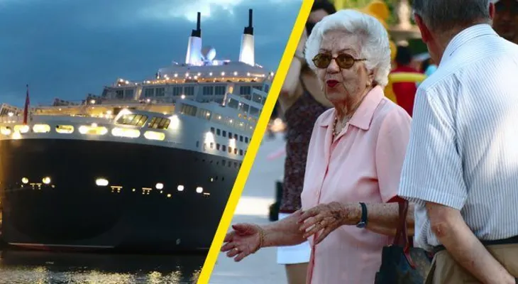 Llamaba poderosamente la atención que esta mujer viajara siempre en un crucero...
