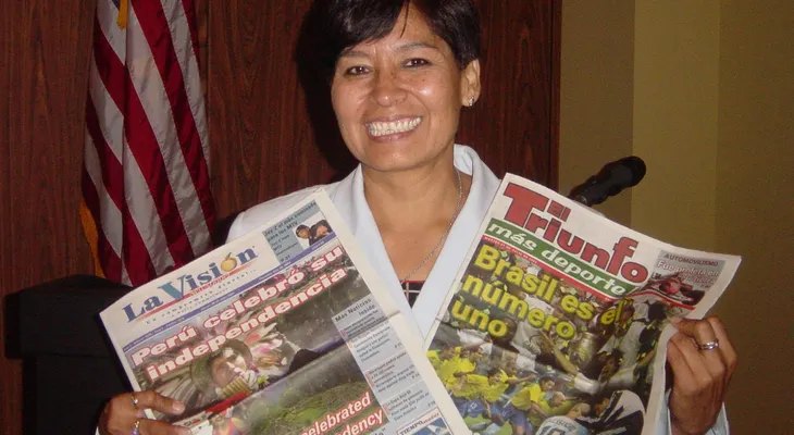 Victoria Chacón, una inmigrante peruana que pasó de camarera a exitosa mujer de negocios