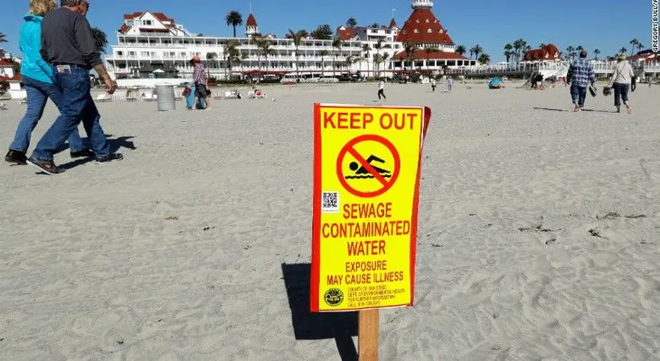 México y EE.UU. investigan un enorme vertido de aguas residuales en la costa de California