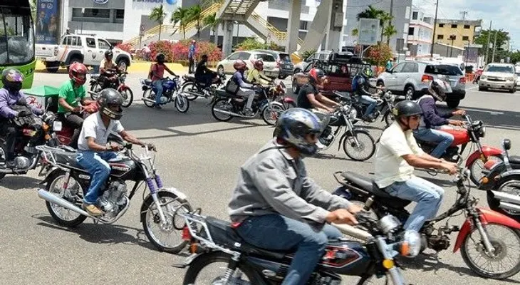 La mayor cantidad de motocicletas circulan en Gran Santo Domingo