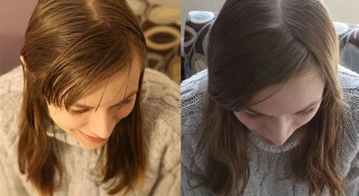 Lavarse el pelo sin champú para que se autoregule y se vuelva más saludable