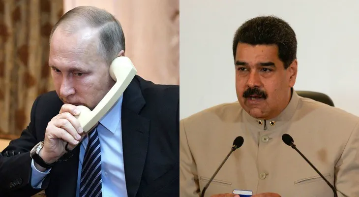 Putin a Maduro: Resuelva la crisis actuando "dentro de la ley"