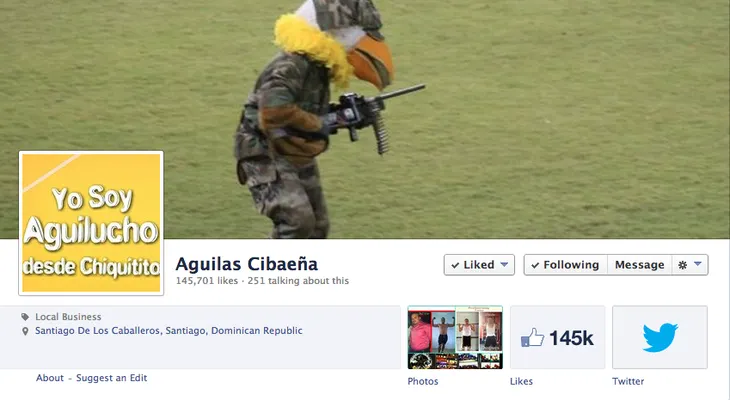 Aguilucho soy " y "Águilas Cibaeñas" son los líderes en el Cibao