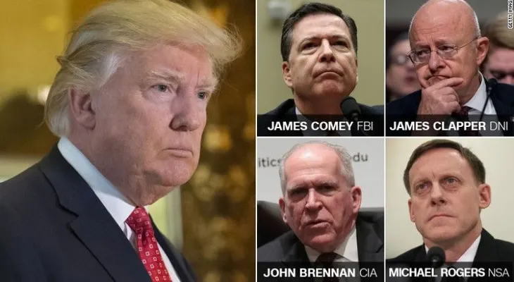 Los jefes de Inteligencia le presentaron a Trump acusaciones de la iniciativa rusa para exponerlo