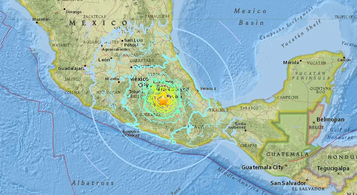 ¿Qué fue lo que causó el terremoto en el centro de México?