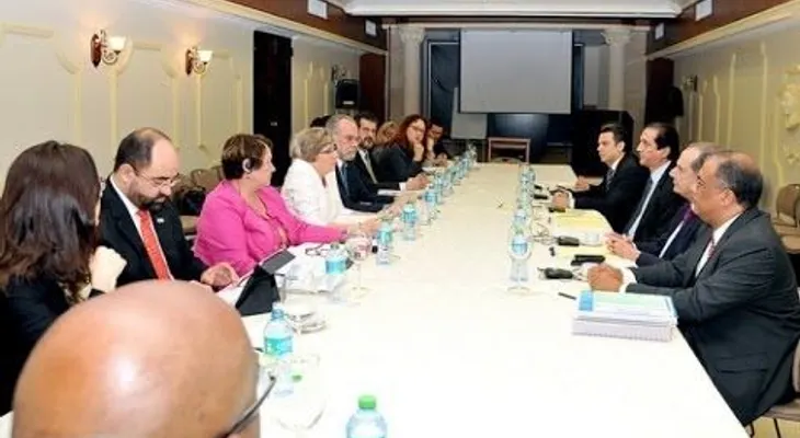 Misión CIDH se reúne con presidente de Cámara de Diputados