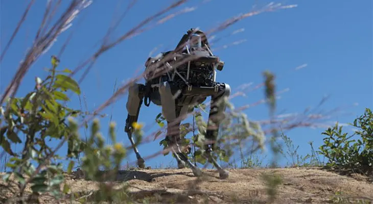 Marines de EE.UU practican con el asombroso robot militar de Google (VIDEO)