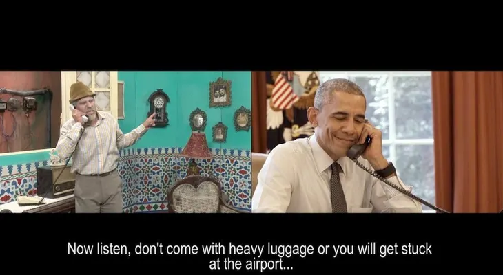 Rara aparición de Barack Obama en un programa humorístico de la televisión cubana