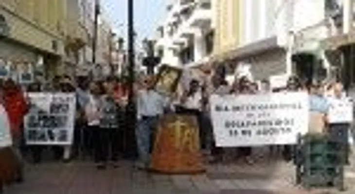 Realizan marcha por las desapariciones forzosas en el país desde la dictadura de Trujillo