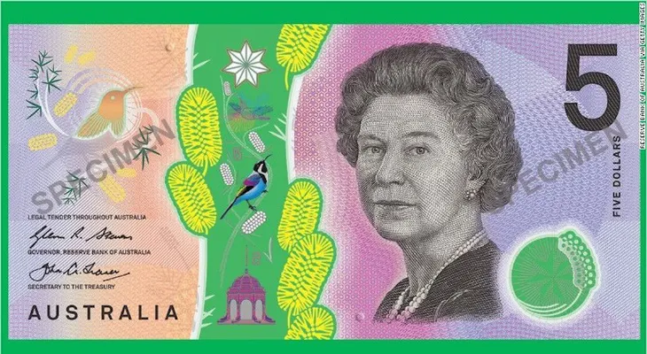 Australia presentó su nuevo billete de 5 dólares y los australianos lo odian