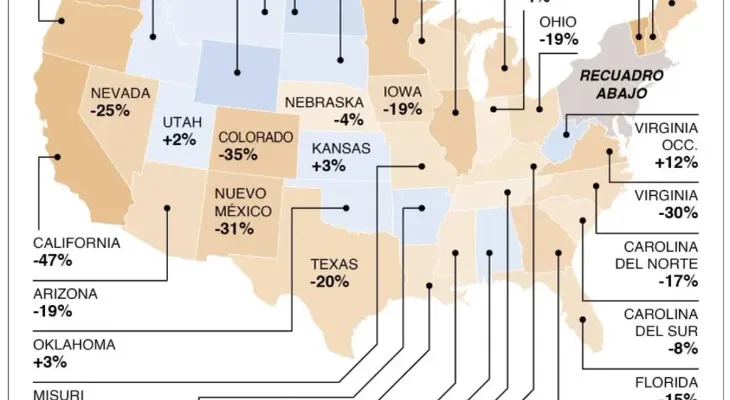 Trump recorre Texas y Oklahoma para movilizar al voto republicano antes de las legislativas