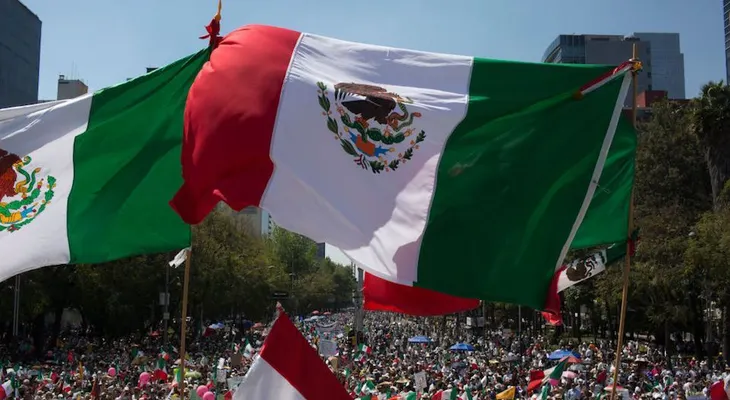 Confusión y reclamos al gobierno, en marchas contra Trump en México