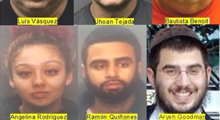 Policía NJ apresa hispanos relacionados con drogas, prostitución y estafas