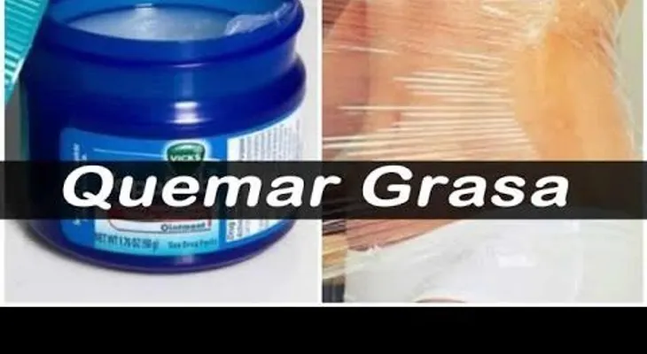 Vick Vaporub, como usarlo para eliminar grasa del vientre y quemar grasa mientras duermes