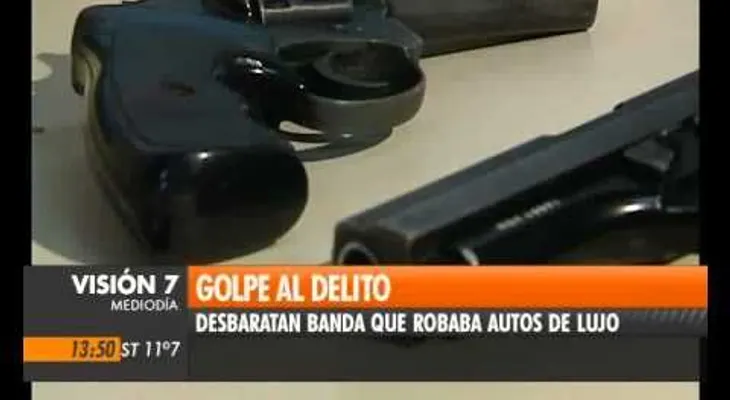 3 apresados acusado integrar banda robaba vehículos