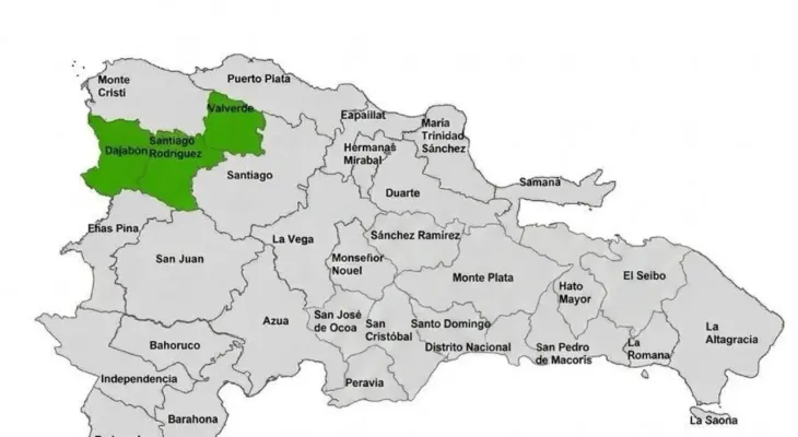 COE mantiene alerta verde en tres provincias del noroeste por lluvias y tormentas