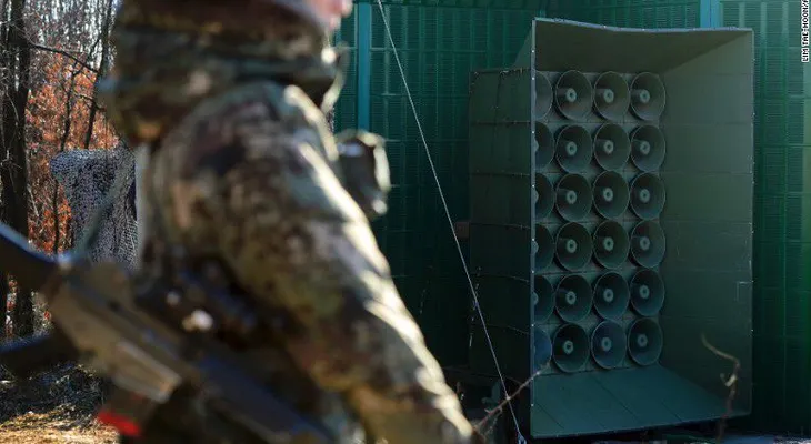 Corea del Sur reanuda la emisión de propaganda en la frontera con Corea del Norte