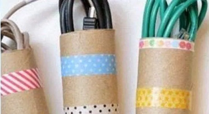 5 ideas para reutilizar rollos de cartón de modo original