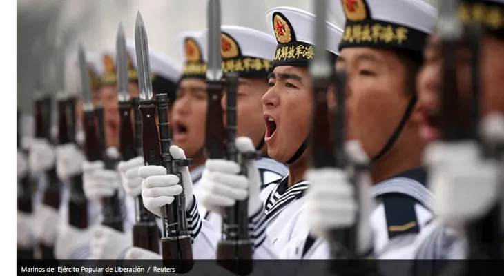 China pide a sus ciudadanos que se preparen para una "guerra popular en el mar"