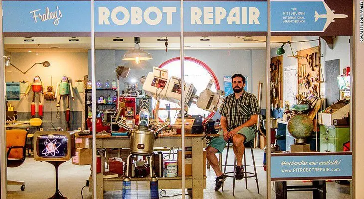 Arte psicodélico que encontrarás en aeropuertos