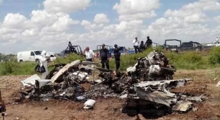 Se desploma avioneta en Sinaloa.