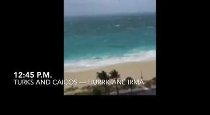 Huracane Irma bears down on Turks and Caicos