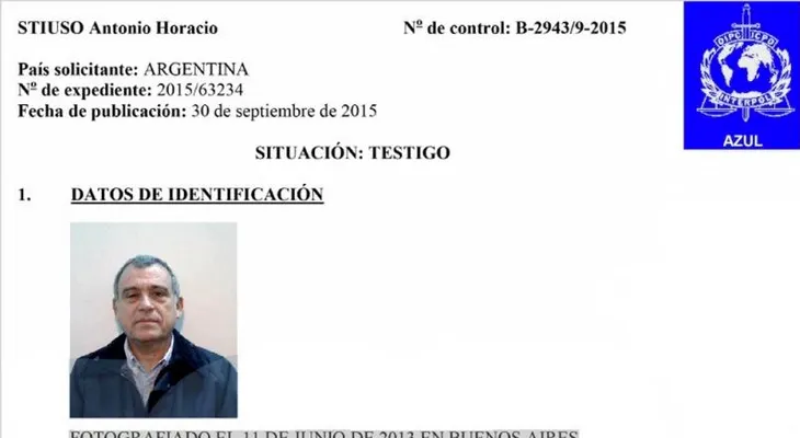 Antonio Stiuso viajó a Miami desde Portoalegre en febrero, afirma Interpol