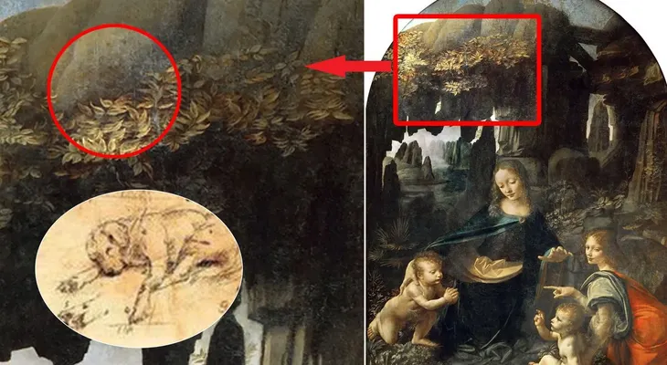 Descubrieron un mensaje cifrado en un cuadro de Leonardo Da Vinci
