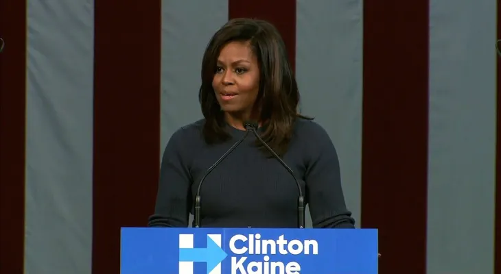 Michelle Obama denuncia a Trump por presumir sobre violar a mujeres