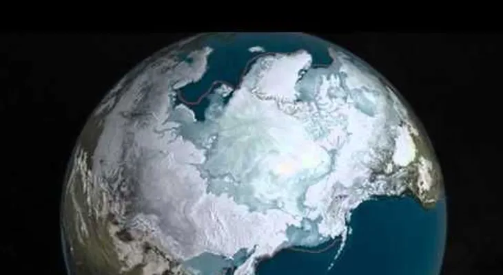 La capa de hielo invernal del Ártico registra un mínimo histórico (VIDEO inquietante)