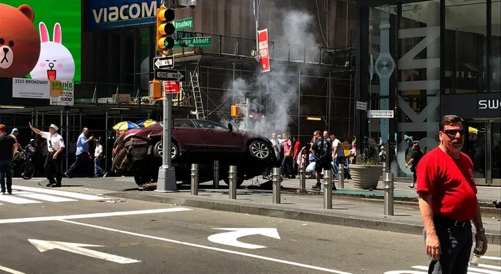 Imagenes impactantes de la tragedia de Times Square