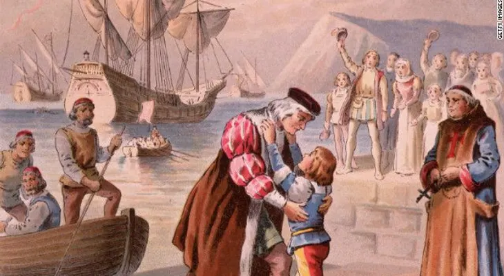 El Servicio de Inmigración y Control de Aduanas de los Estados Unidos le devuelve a España una carta robada de Cristóbal Colón