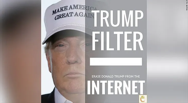 Desaparece a Donald Trump de tu internet con esta extensión de Chrome