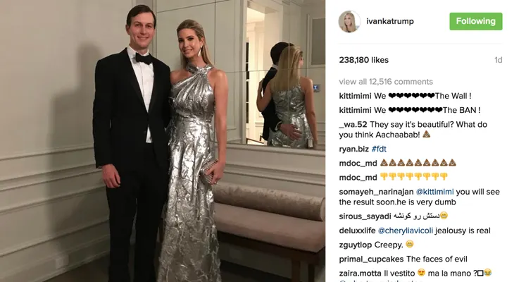 La razón por la que esta publicación de Ivanka Trump causó controversia en redes sociales