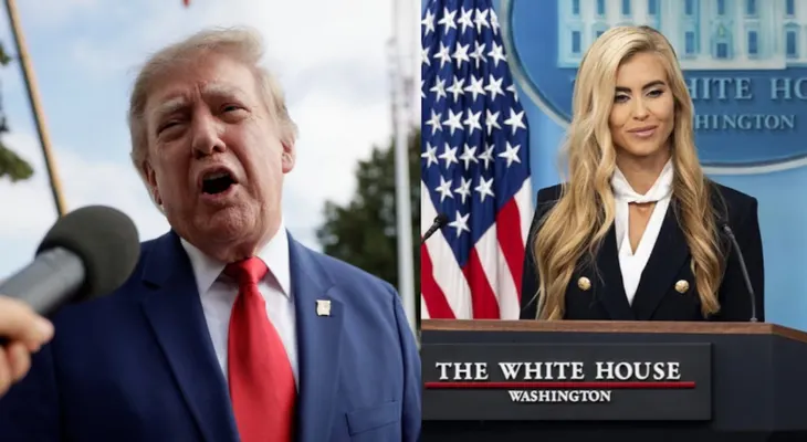 Trump pone en duda la continuidad de su secretaria de prensa a una semana de su nombramiento