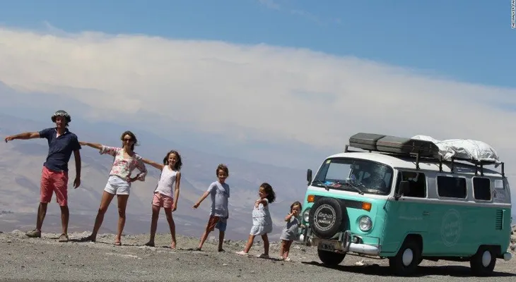 Familia viaja más de 20.000 kilómetros por carretera para ver al papa Francisco
