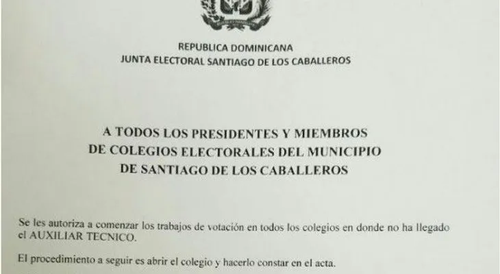La Junta Municipal autoriza en Santiago iniciar votaciones sin equipos electrónicos