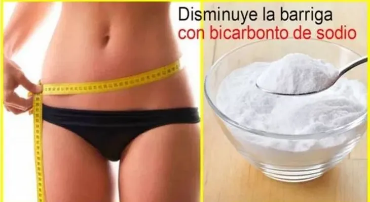 Esta es la forma correcta de preparar el bicarbonato de sodio para bajar la barriga