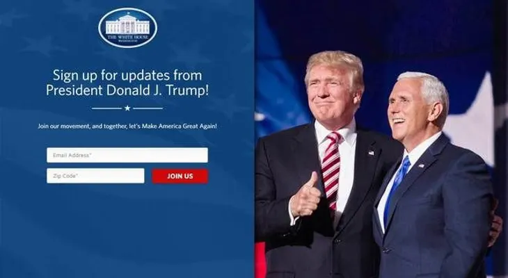 Con llegada de Trump retiran idioma español web de la Casa Blanca