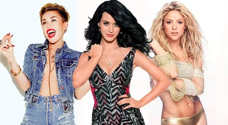 Katy Perry, Shakira y Miley al libro de Récords Guinness.