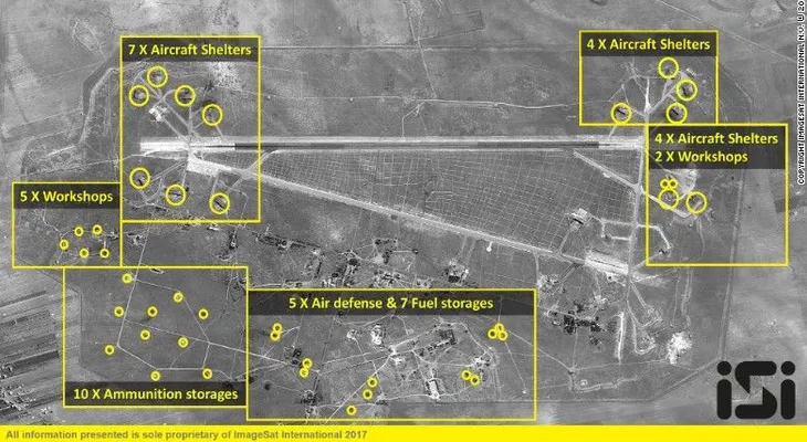 El ataque de EE.UU. destruyó el 20% de la capacidad aérea de Siria, según el secretario de Defensa