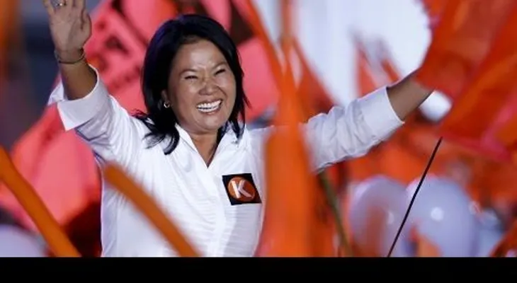 Keiko Fujimori lidera las elecciones presidenciales en Perú (VIDEO)