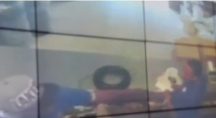 PN revela video donde asaltantes matan ferretero en el 27 de febrero