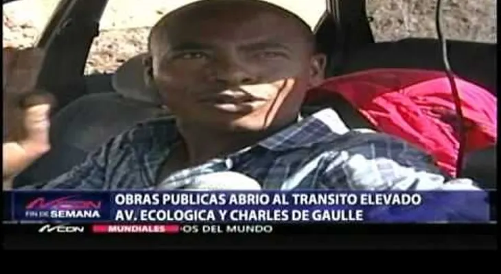 Obras Públicas abre elevado avenida ecológica con Charle de Gaulle  