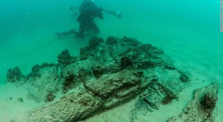 Arqueólogos encontraron un naufragio en Portugal que sería el "descubrimiento de la década"