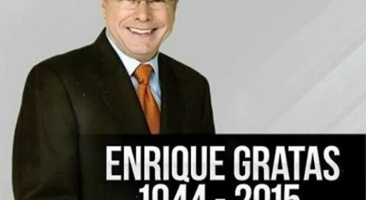 Fallece a los 70 años presentador de noticias Enrique Gratas