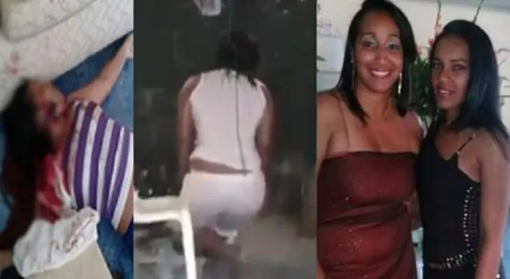 Momento en que fue encontrada mujer que mató su novia y luego se suicidó